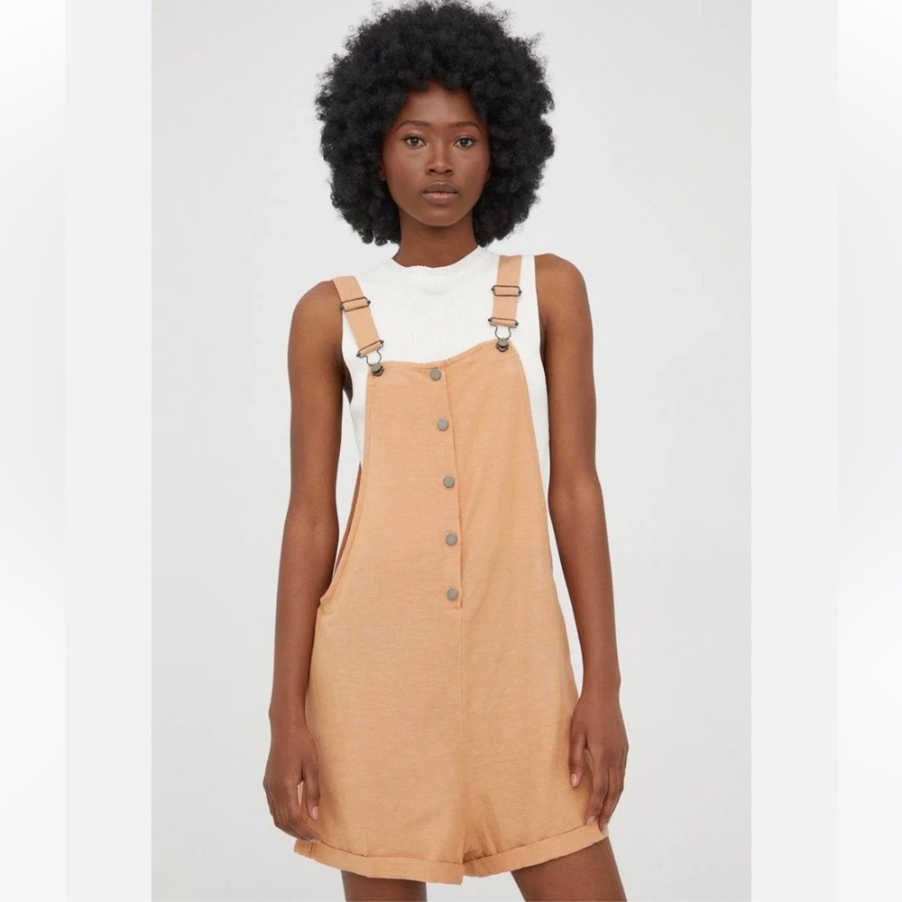 Roxy Back To Goodbye Short Overalls